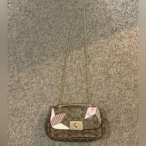 Coach Cassidy Crossbody in Signature Canvas with Star Patchwork (COACH F39918)